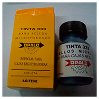 Tinta para Clises 10 ml. Color Violeta